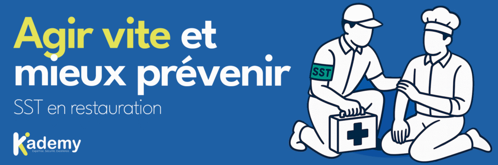 Article SST agir vite et mieux prevenir blog Kademy. Kademy Formation pro